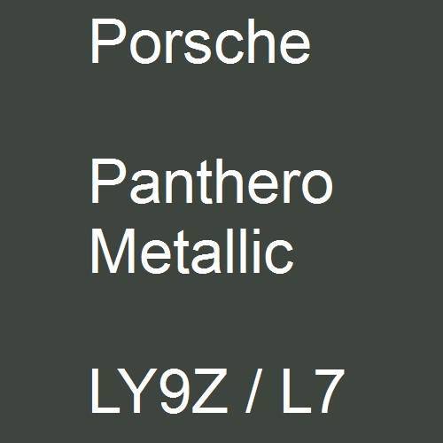 Porsche, Panthero Metallic, LY9Z / L7.